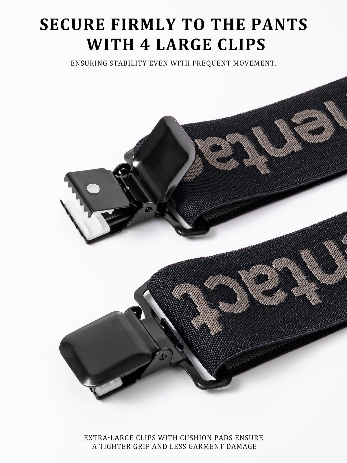 Menâ€™s Industrial Strength Work Suspenders 2-Inch Wide X-Back Heavy Duty Brace