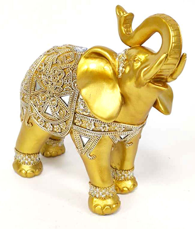 Feng Shui Collectible Lucky elephant statue figurine for home decor Holiday Gift