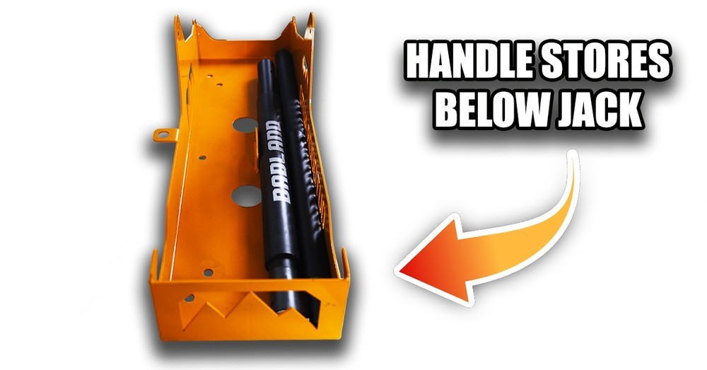 Off-Road Jack Mount for Harbor Freight Badlands 3 Ton Jack - Lockable