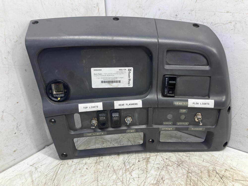 1998-2010 Sterling L8511 GAUGE AND SWITCH Dash Panel - Used
