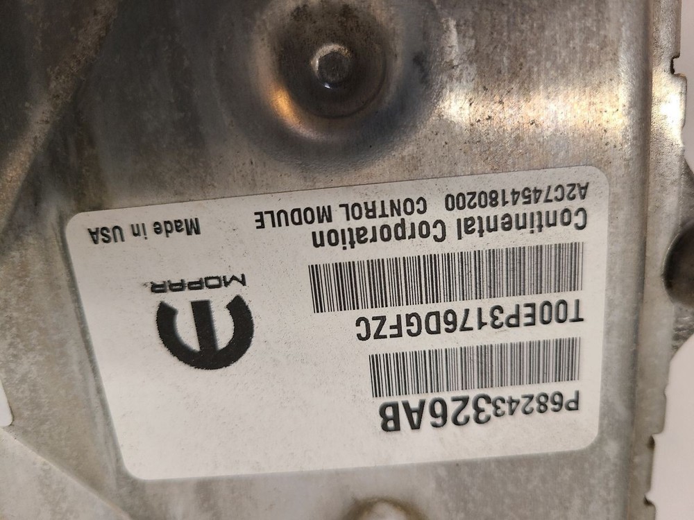 2016 - 2017 DODGE DURANGO Engine ECM Electronic Control Module 3.6L