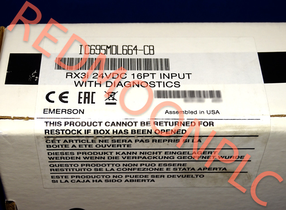 FACTORY SEALED GE IC695MDL664 RX3i Input Module W/ Diagnostics