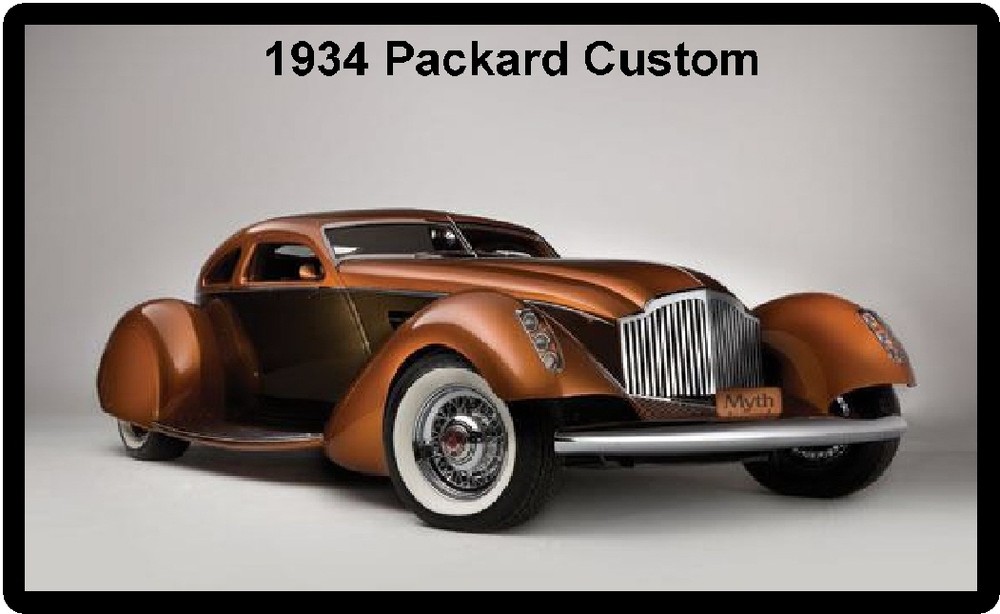 1934 Packard Custom Refrigerator Magnet