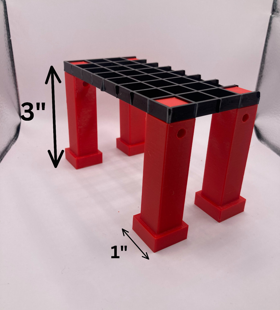 Frag rack legs 3 inch