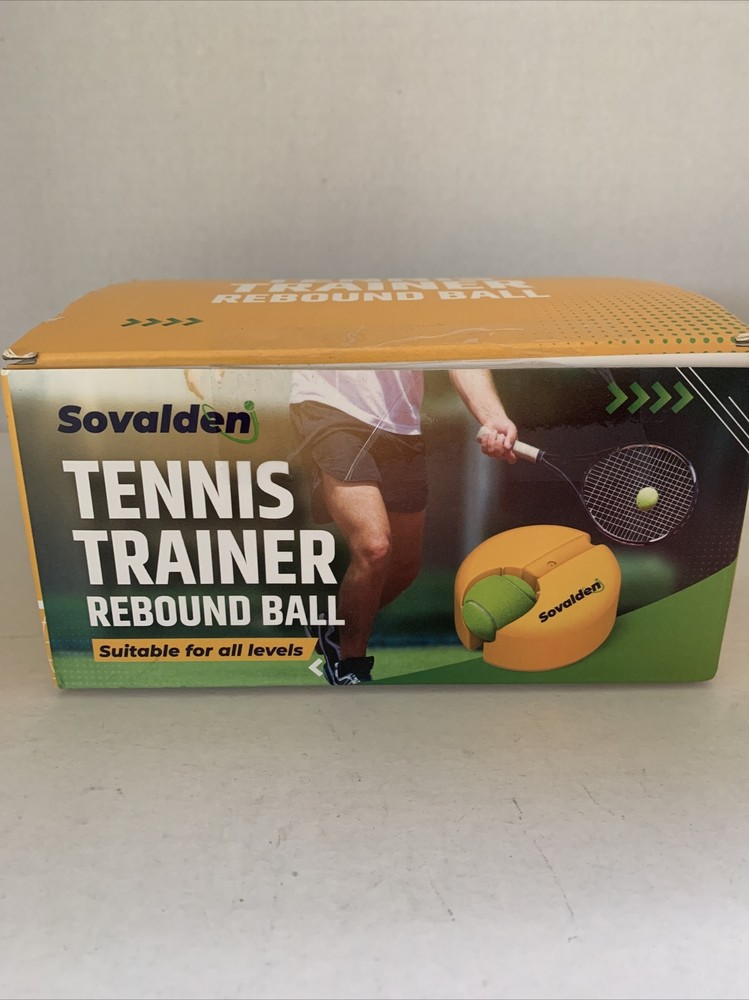 Sovalden Trainer Training Rebound Ball, 18.5 Ft Retractable Pull Rope