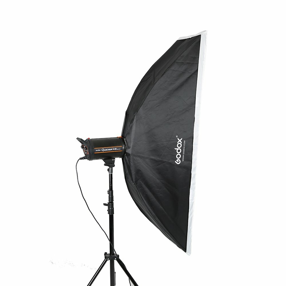 2x Godox Softbox 35*160cm Honeycomb Grid Softbox Bowens Mount for Studio Strobe