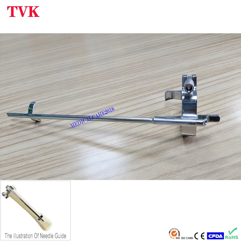 Reusable GE IC9, IC9-RS Stainless Steel Biopsy Needle Guide, Warranty: 12 months