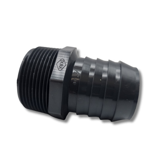 5 pack Barbed Male Pipe End 2"