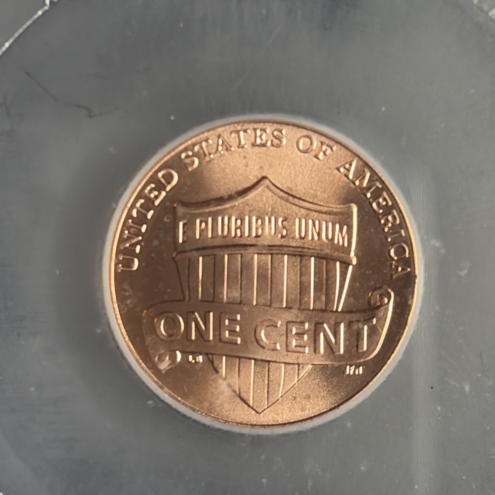 2025 Lincoln Shield Cent - Uncirculated - ICG MS66 RD - 1C