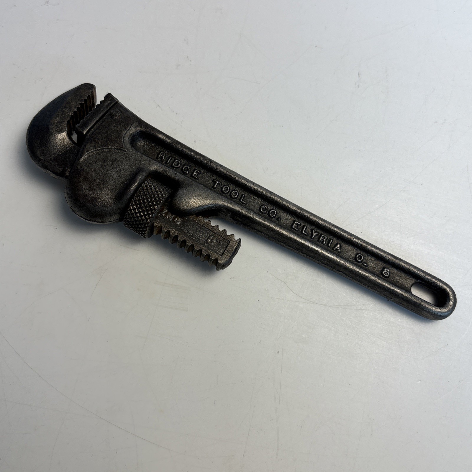 Vintage RIDGID 8” Pipe Wrench PAT PEND’G N.Y.C. USA