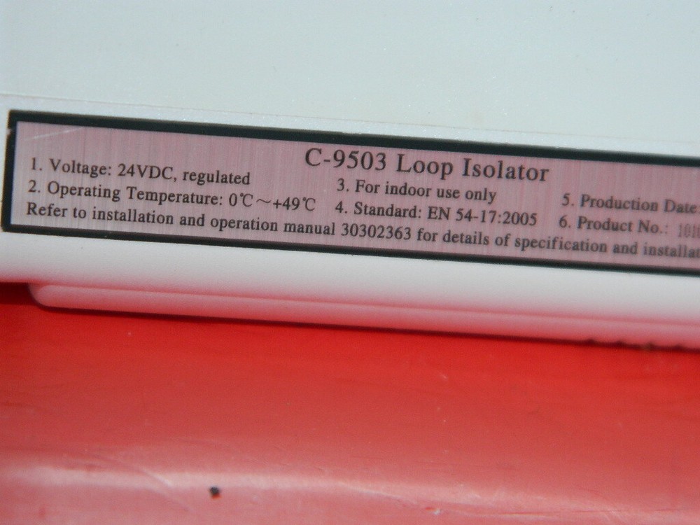 GST C-9503 FIRE ALARM LOOP ISOLATOR