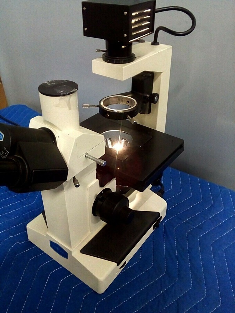 Nova Microscope IN833 w/ 4 Objectives PL L 40, PL L 25, PL L 10, Plan 2 PHP