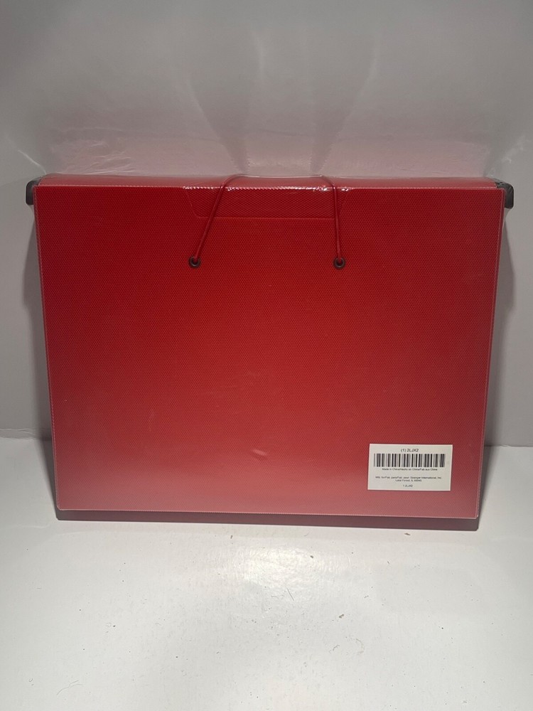 Grainger Hanging File Organizer Letter Size 2LJX2 Red