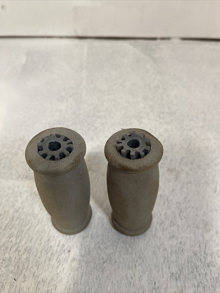 Crutch Hand Grip, Gray, With Inside Hard Plastic