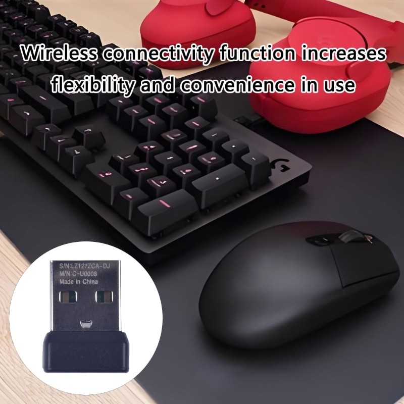 Reliable Mouse Adapter for G304 G305 Wireless Mouse Stable Connectivity