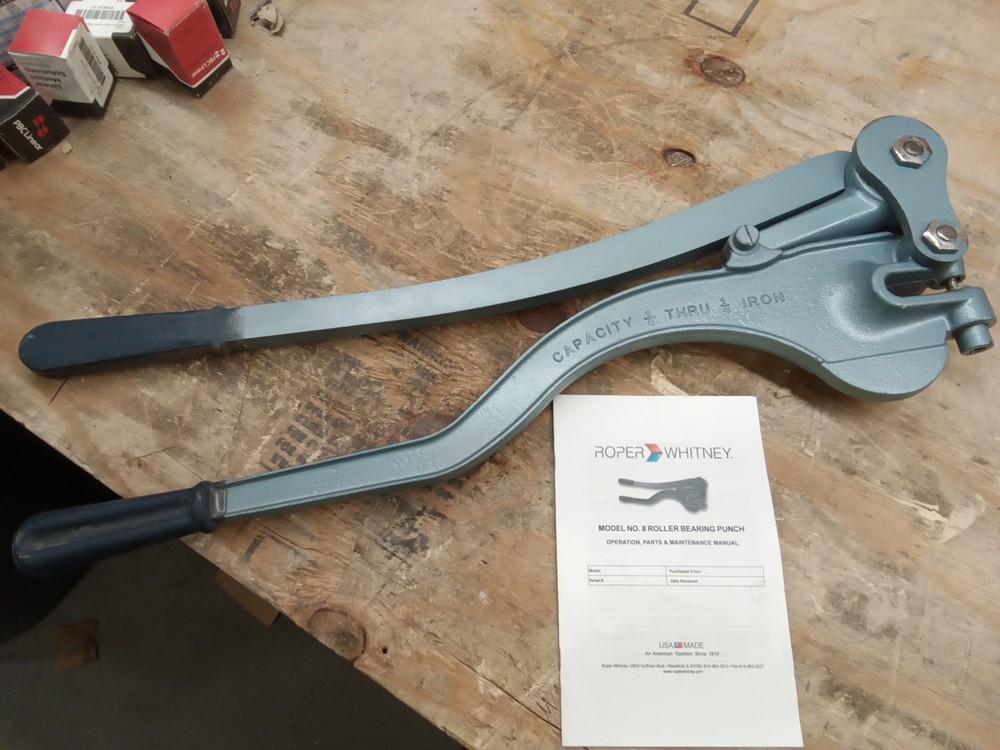 Roper Whitney No. 8 Rolling Bearing Punch