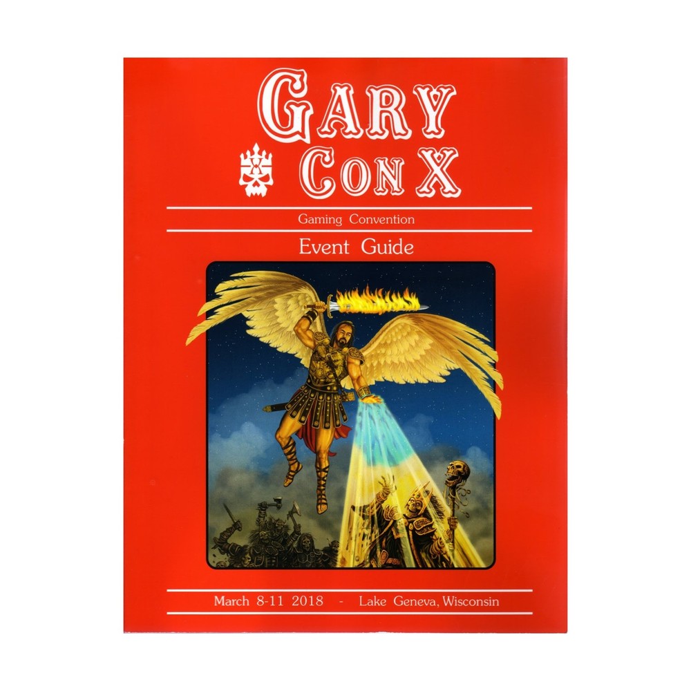 Gary Con Merch Gary Con X - Event Guide EX