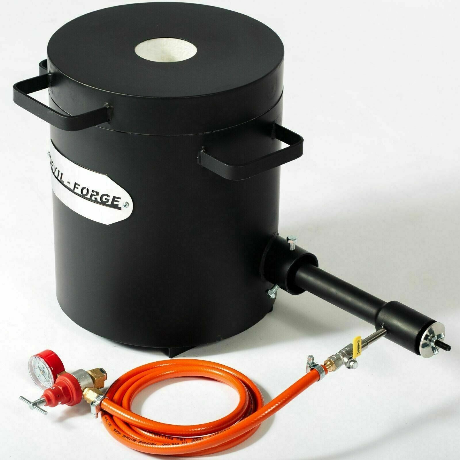 DEVIL-FORGE FB2Mb–10KG Gas Propane Melting Furnace Forge Burner Kiln USA