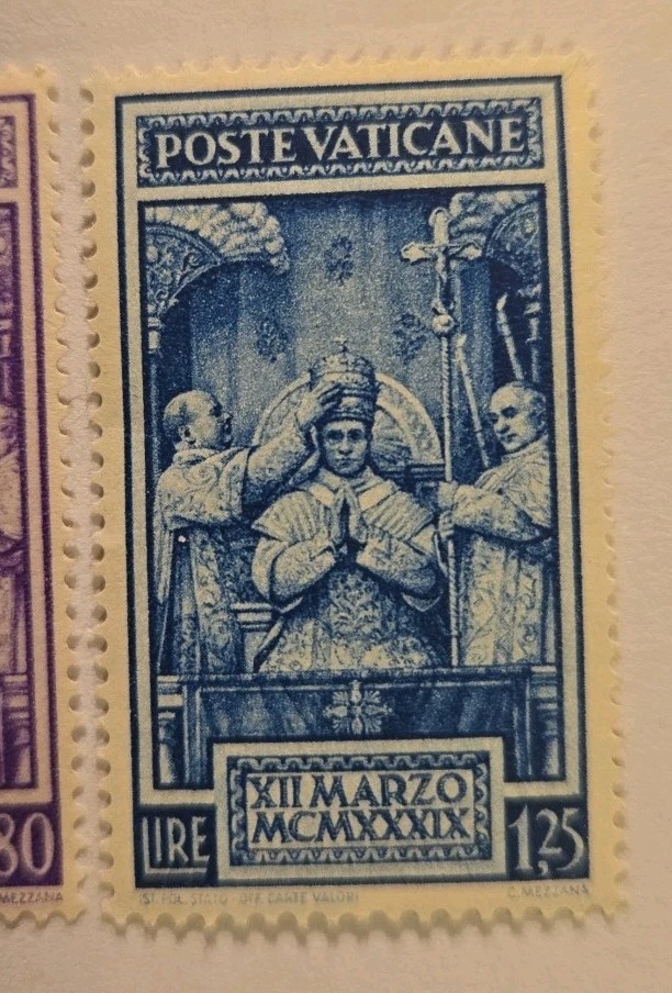 Vatican Stamp Set # E7+E8 Surcharged. MLH
