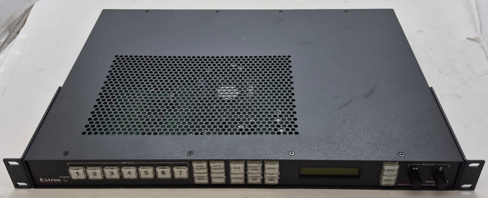 Extron Annotator Annotation Graphics Processor - Input 7 not selectable