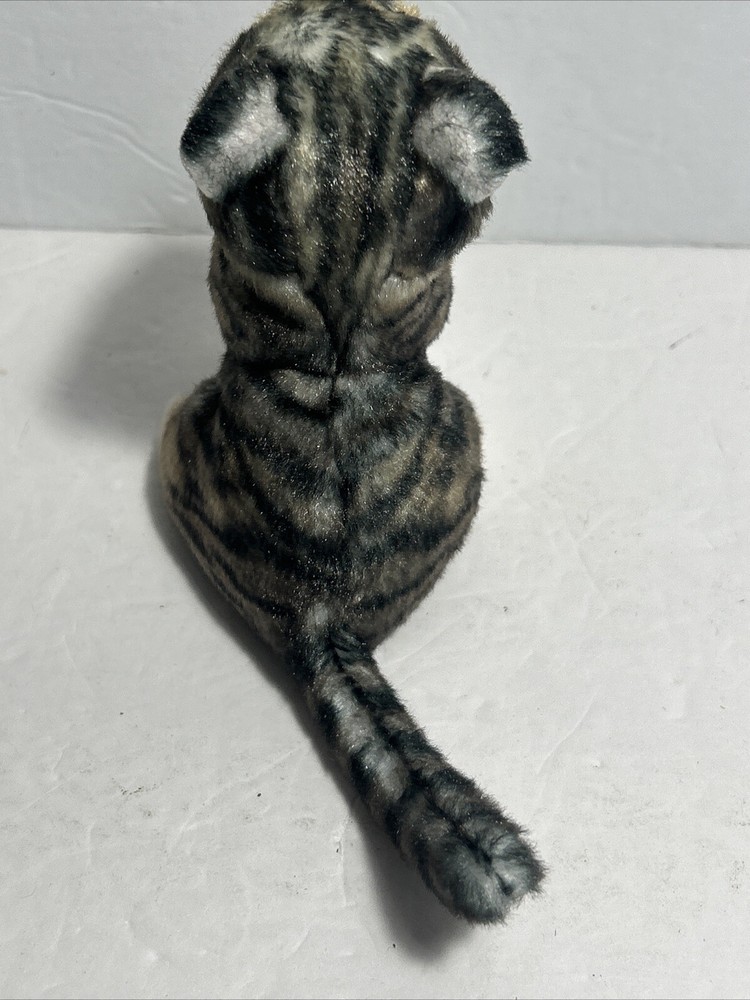 Mini Tabby Cat Finger Puppet 6 inches