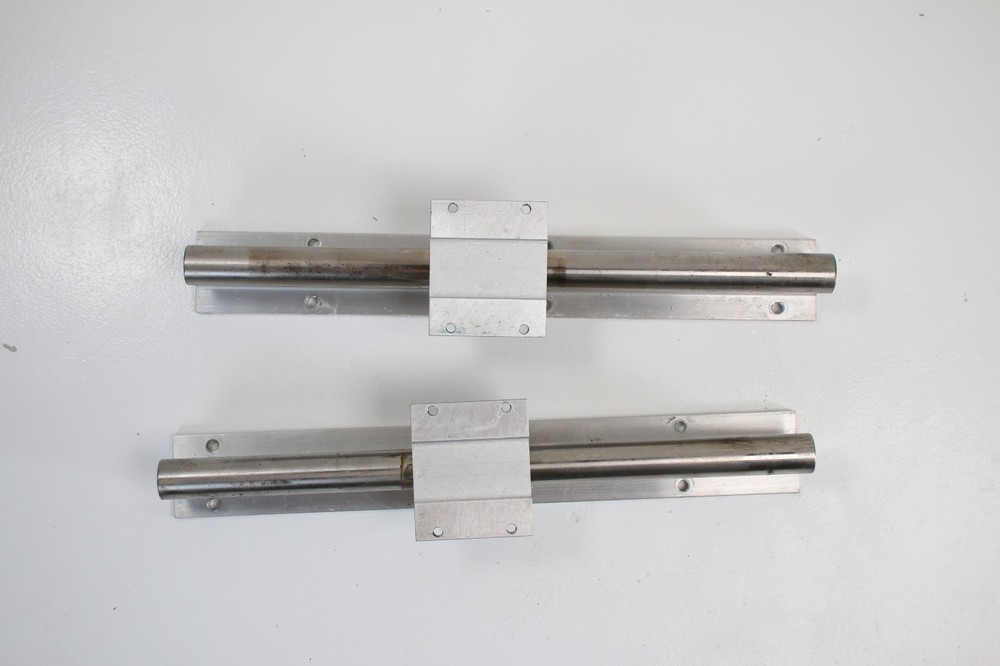 Supported Linear Shaft Rail Guide with blocks