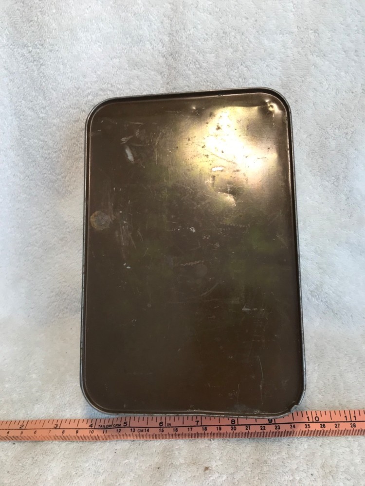 WW2 Canadian/British Chocolate and Boiled Sweets Tin Empty