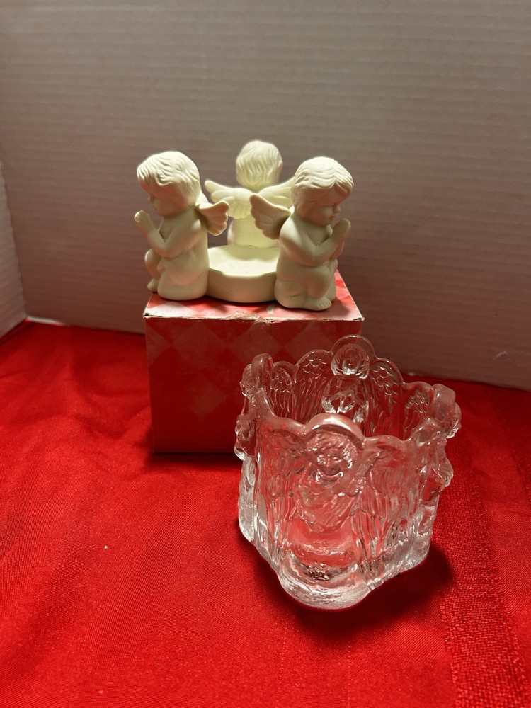 Angel Votive Candle Holder