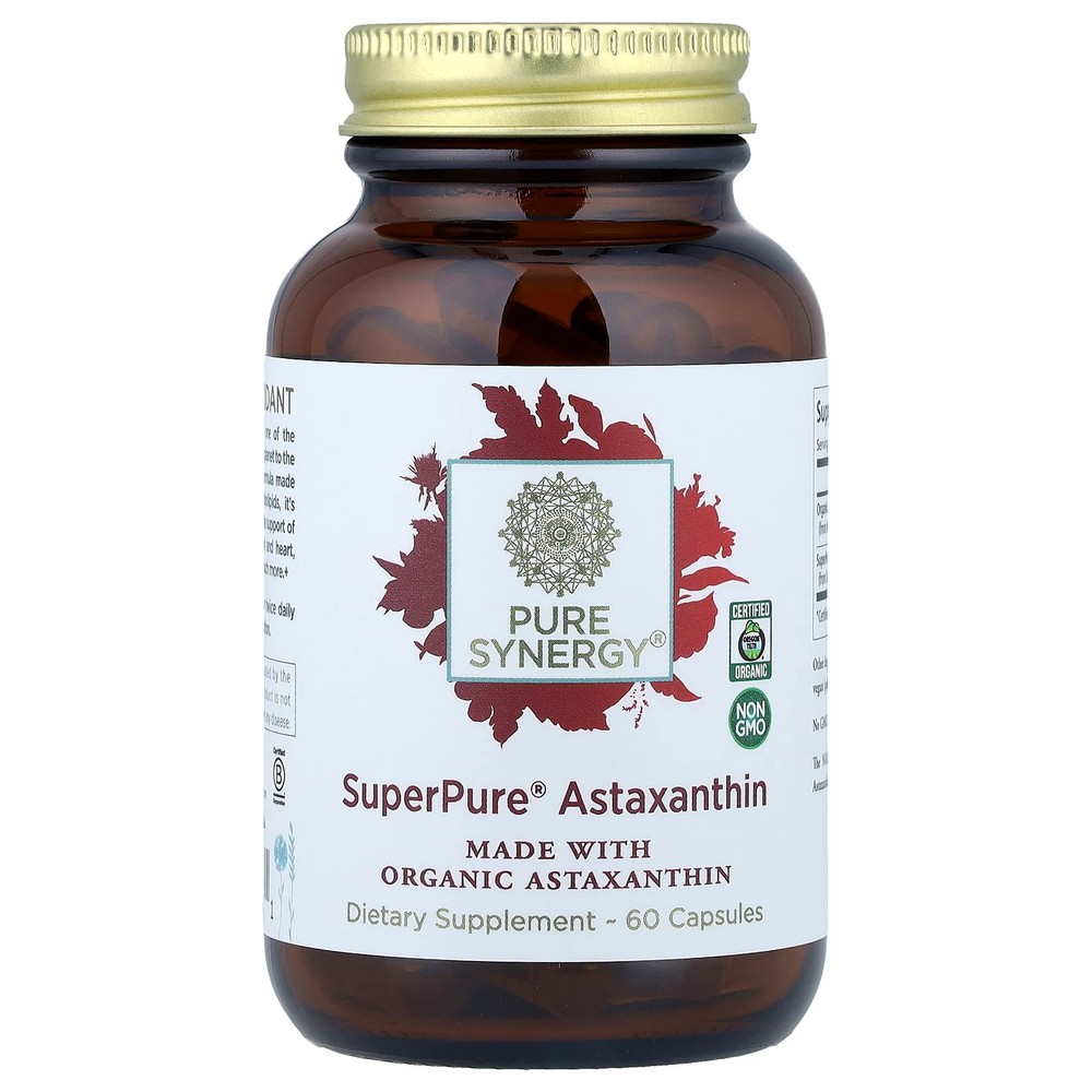 SuperPure® Astaxanthin, 60 Capsules