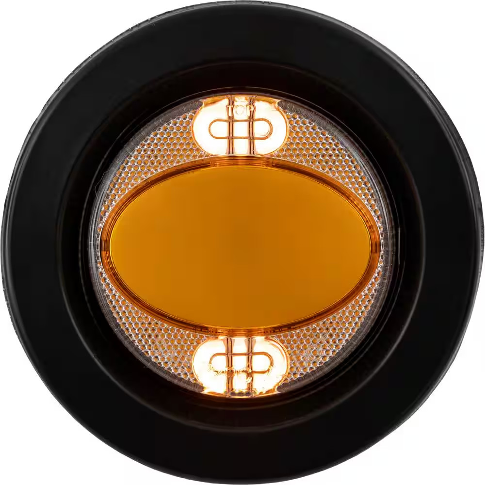 2.5 Inch Marker Strobe Combo Light-Amber/Amber