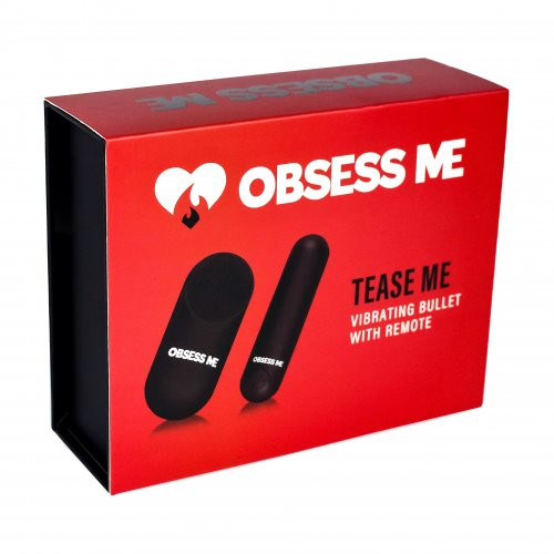 Obsess Me Tease Me Vibrating Bullet with Remote