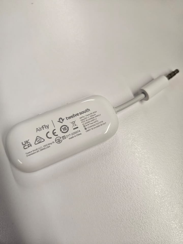 New Twelve South AirFly Duo Wireless Transmitter - White