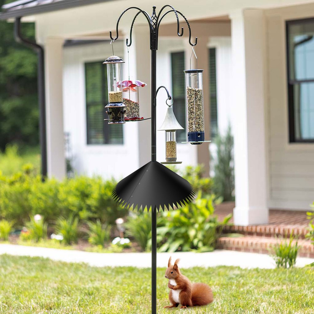 Around-wrap Squirrel Baffles 18'' Bird Feeder Squirrel Proof Baffle