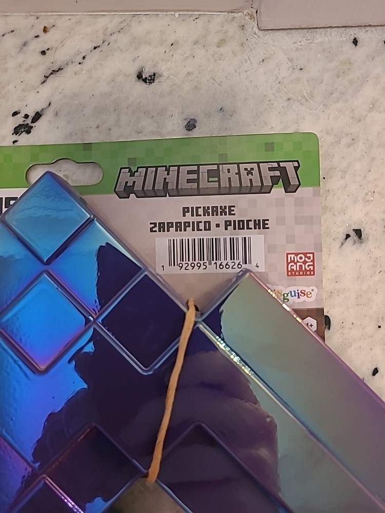 Minecraft Pickaxe NWT PLASTIC