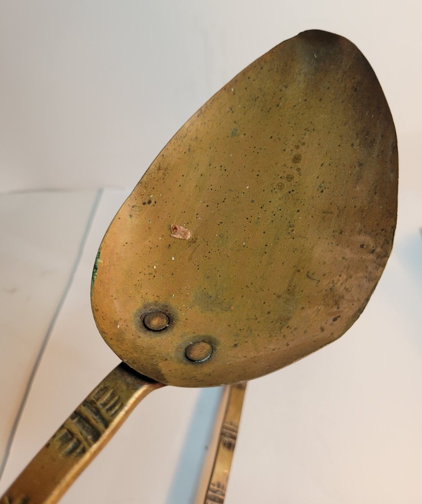 Copper Spoon & Dipper/Ladle with Long Handles