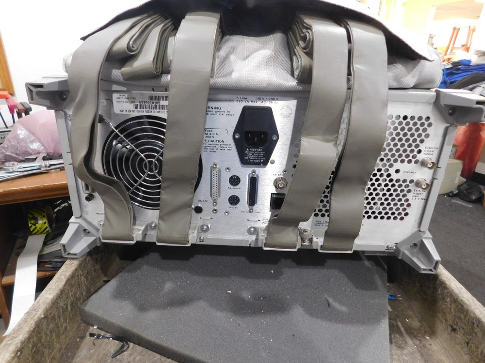 Hewlett Packard Model: 1670E Logic Analyzer with Accessories Pictured