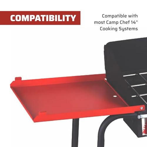 Folding Side for 2 Burners Shelf Set