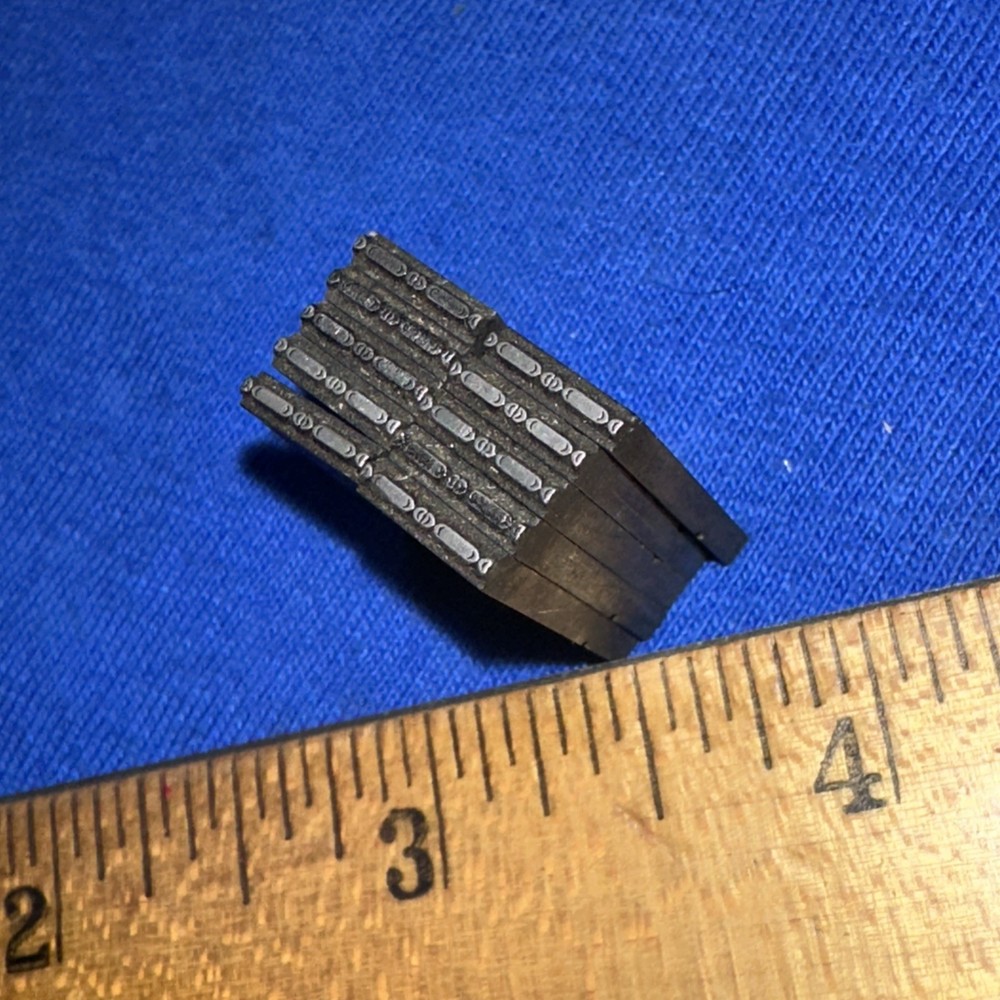 Printing Dingbats “ Ornamental Border Edges “ 10 Lead Dingbats Thin