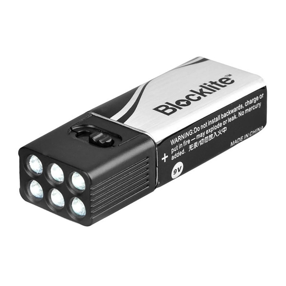 9 Volt LED Flashlight Torch Camping Lamp Compact Size Ultra Bright Flashlights