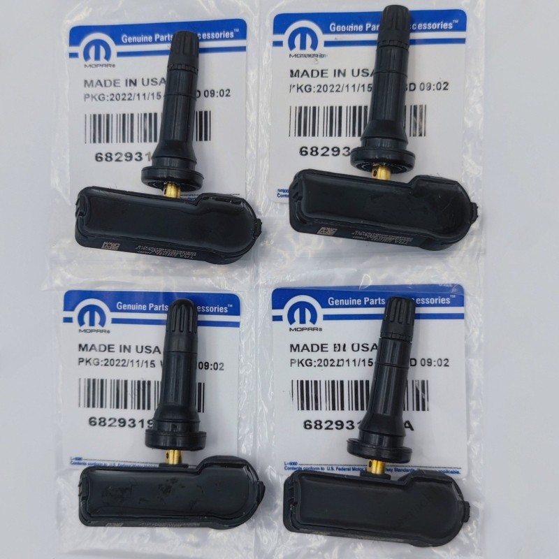 Genuine OEM TPMS Sensors 68293199AA-AB 4X for DODGE RAM 1500 DT 2019-22