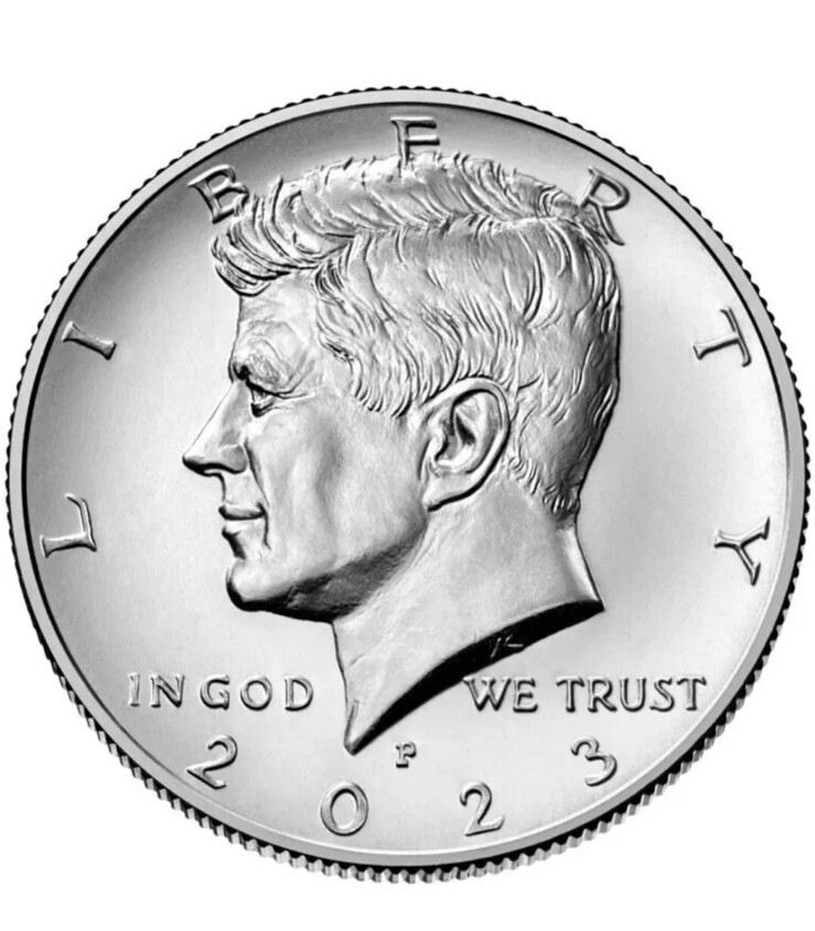 2023 P & D Kennedy Half Dollar Set