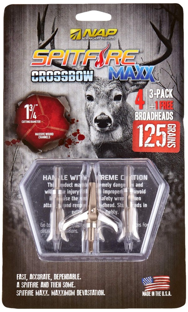High-Performance Spitfire Maxx 125 X-Bow Tt 4-Pack - Ultimate Precision & Durabi