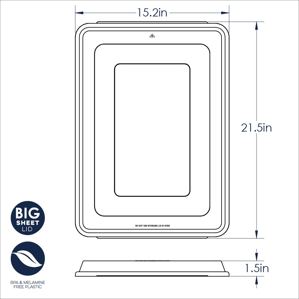 Nordic Ware Prism Big Batch Pan with Lid