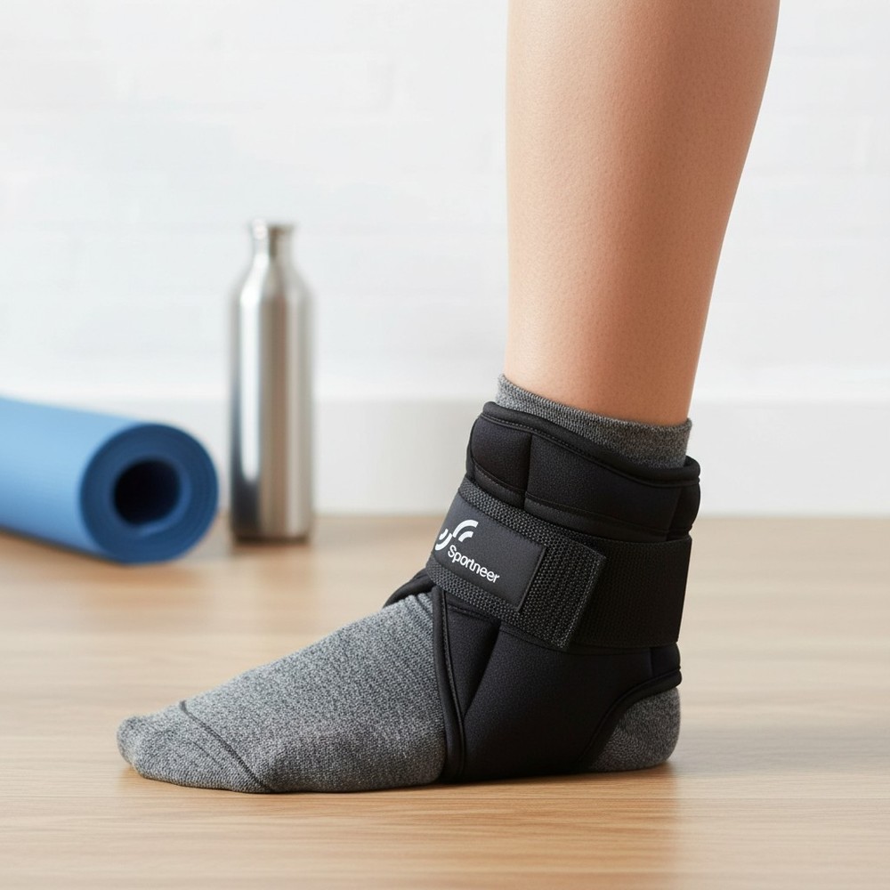Durable Adjustable Ankle Weights 2-10 lbs - Ideal for Strength Training & Rehab