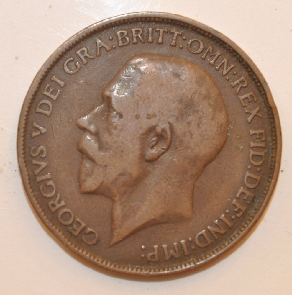 1913 Great Britain Penny