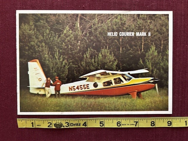 Helio Courier Mark 2 1965 Brochure