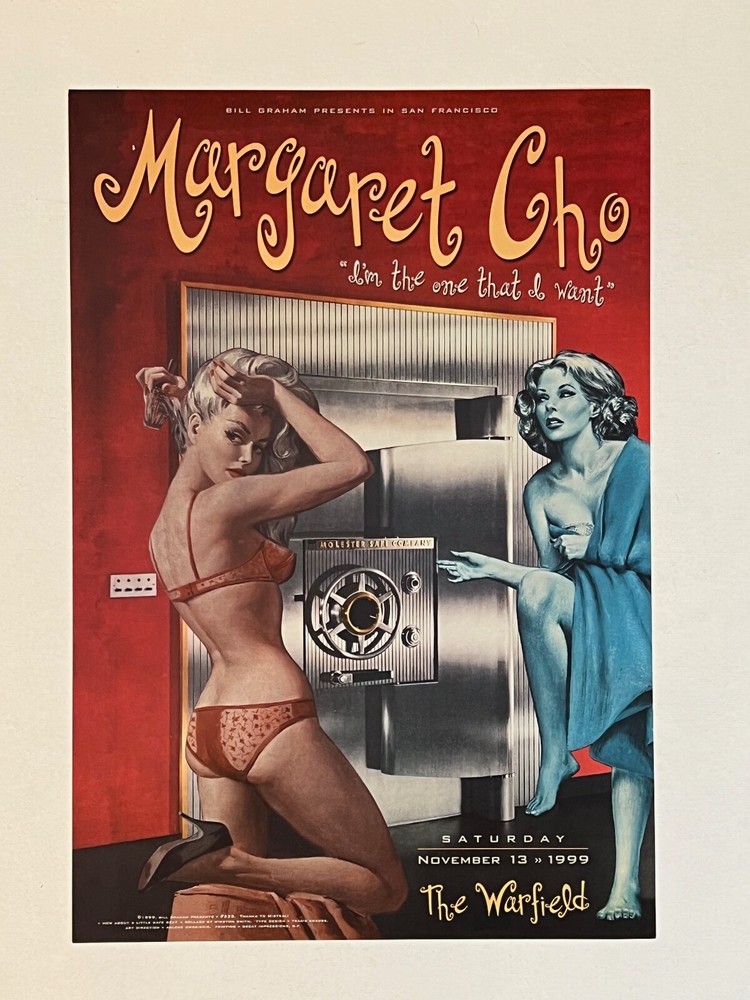Margaret Cho  Bill Graham Poster BGP #225 November 1999 The Warfield