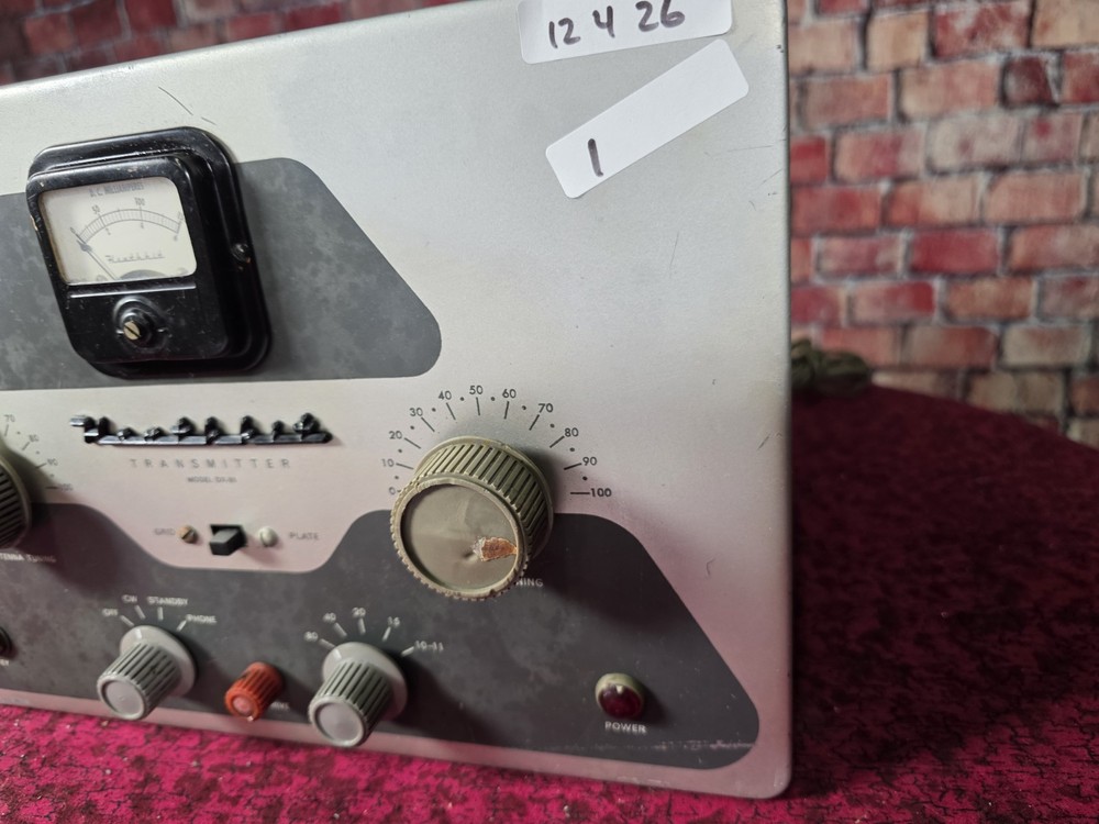 💥Powers On💥 Heathkit DX-35 HAM Transmitter