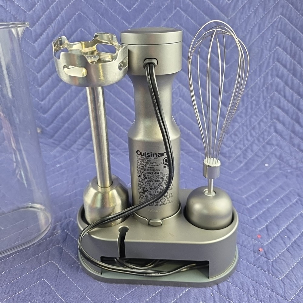 Cuisinart Smart Stick Variable Speed Hand Held Blender HB-800PC Whisk