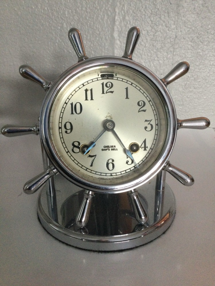 Chelsea Ships Bell Clock